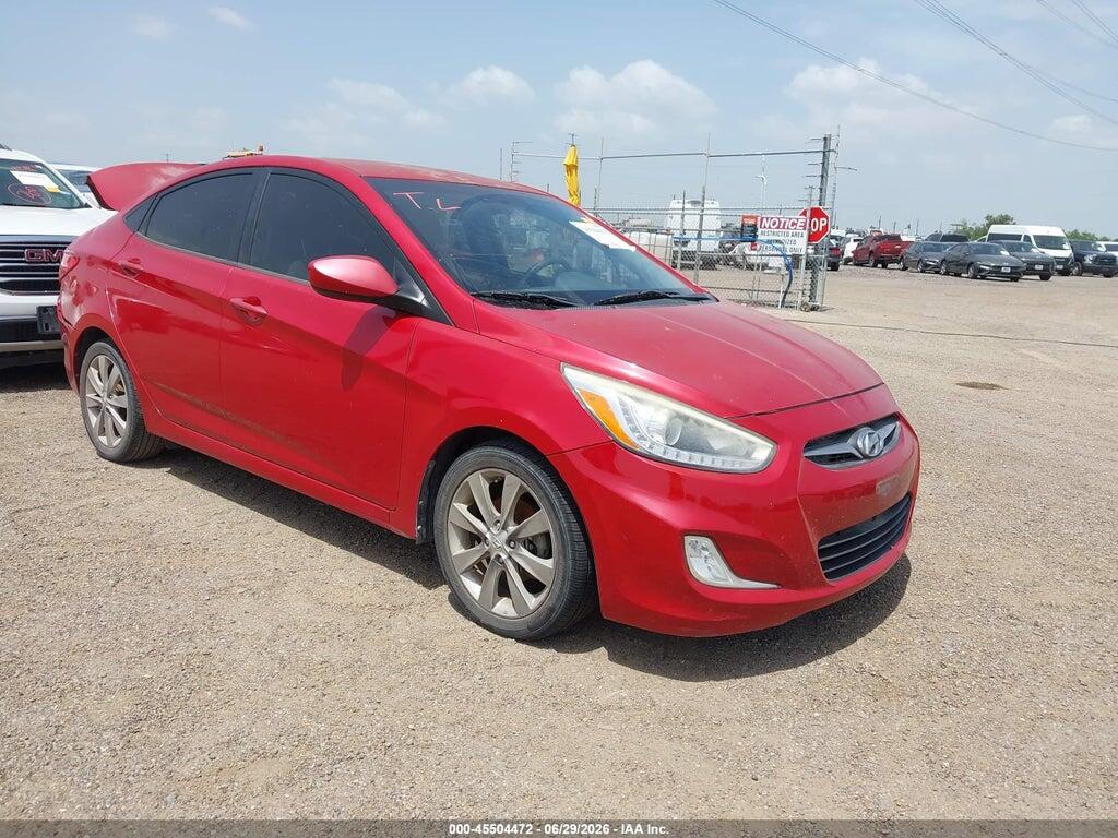 KMHCU4AE5EU761668 2014 HYUNDAI ACCENT photo no. 1