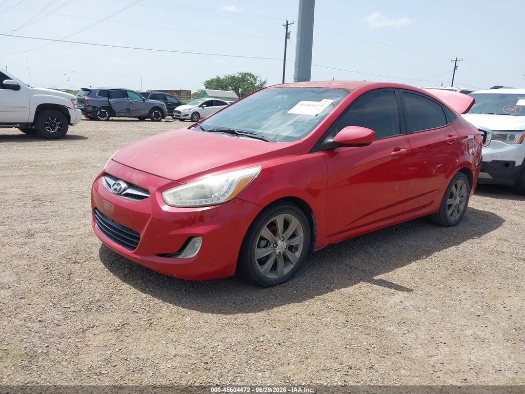 KMHCU4AE5EU761668 2014 HYUNDAI ACCENT photo no. 2
