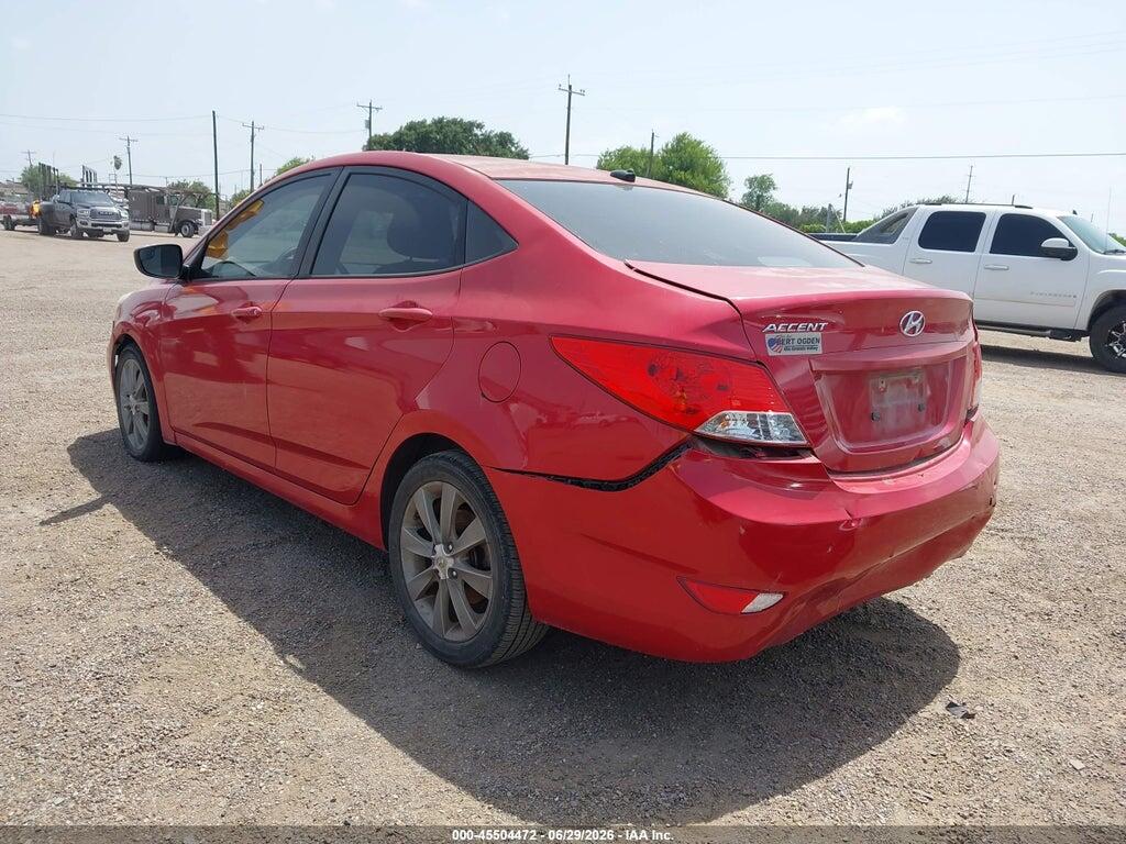 KMHCU4AE5EU761668 2014 HYUNDAI ACCENT photo no. 3