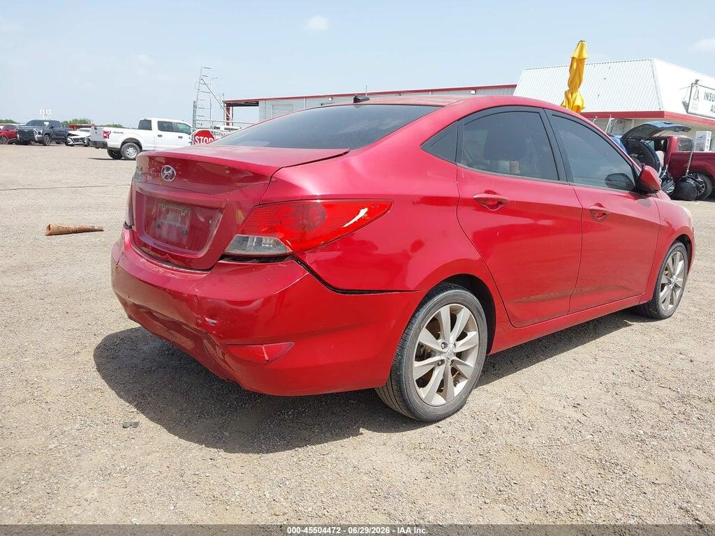 KMHCU4AE5EU761668 2014 HYUNDAI ACCENT photo no. 4