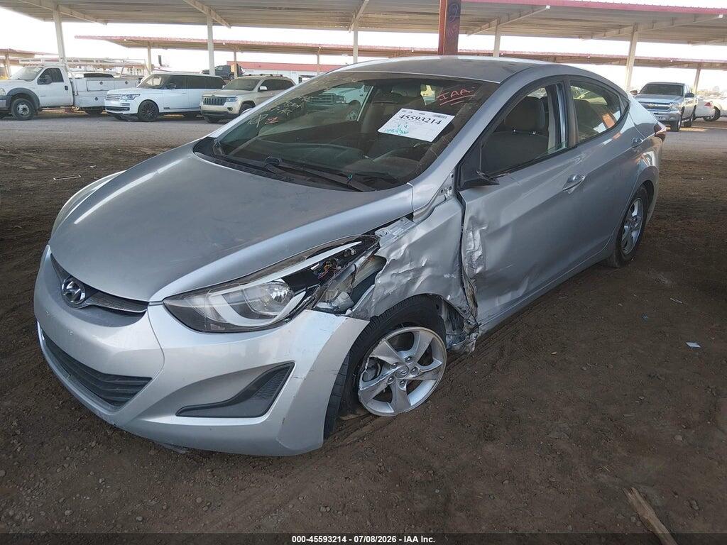 KMHDH4AE2EU181495 2014 HYUNDAI ELANTRA photo no. 2
