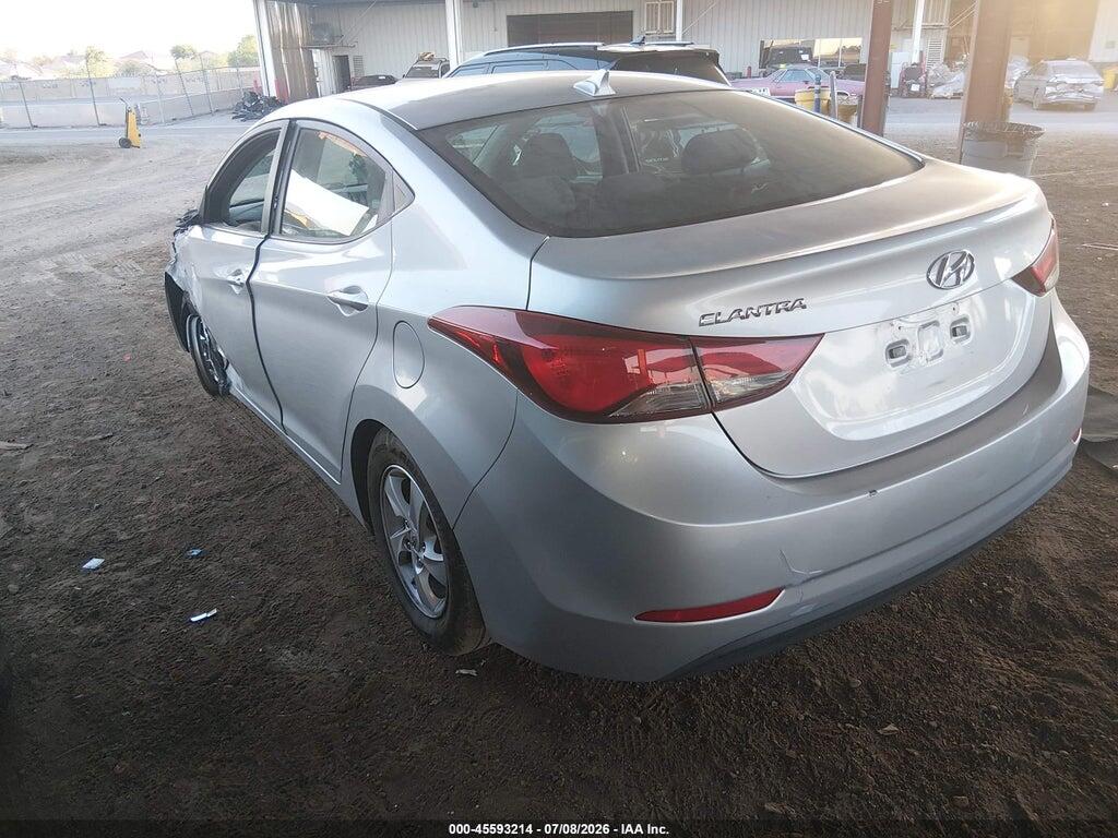 KMHDH4AE2EU181495 2014 HYUNDAI ELANTRA photo no. 3