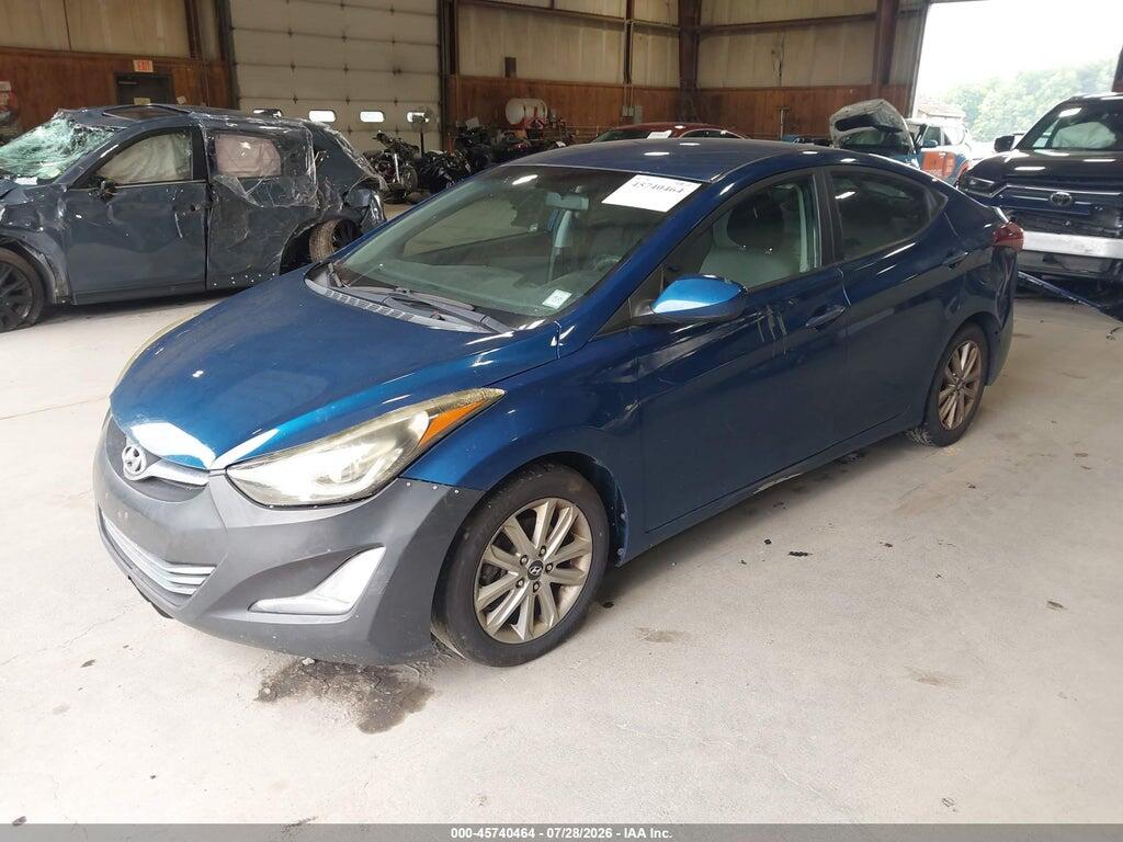 KMHDH4AE5EU047144 2014 HYUNDAI ELANTRA photo no. 2