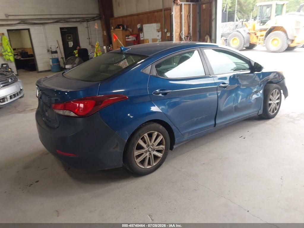 KMHDH4AE5EU047144 2014 HYUNDAI ELANTRA photo no. 4