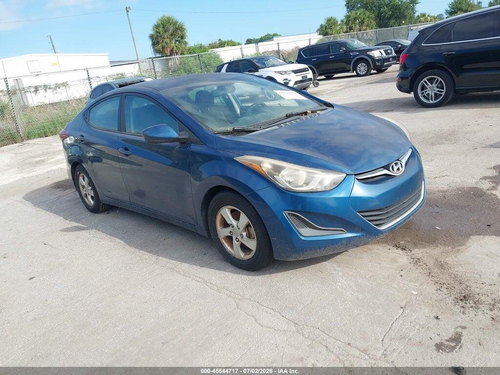 KMHDH4AE0EU201209 2014 HYUNDAI ELANTRA photo no. 1