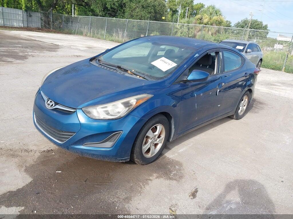 KMHDH4AE0EU201209 2014 HYUNDAI ELANTRA photo no. 2