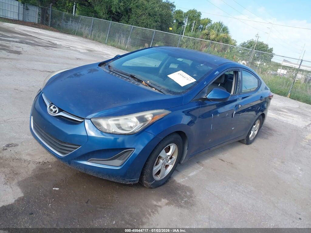 KMHDH4AE0EU201209 2014 HYUNDAI ELANTRA photo no. 6