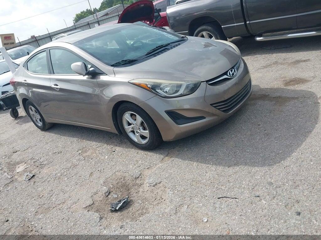 5NPDH4AE2EH536745 2014 HYUNDAI ELANTRA photo no. 1