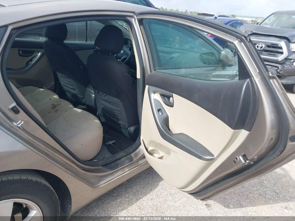 5NPDH4AE2EH536745 2014 HYUNDAI ELANTRA photo no. 8
