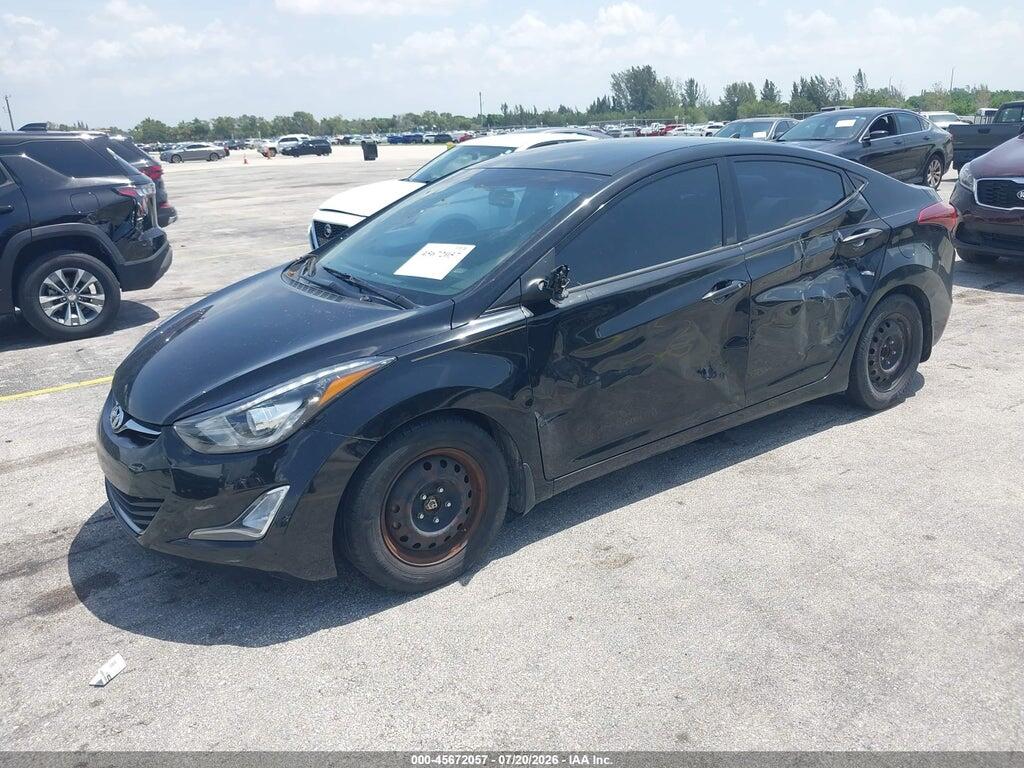 KMHDH4AE1EU088838 2014 HYUNDAI ELANTRA photo no. 2