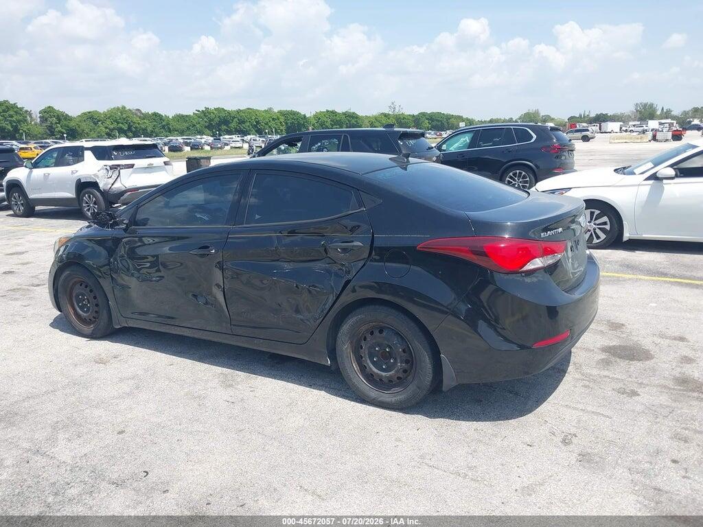 KMHDH4AE1EU088838 2014 HYUNDAI ELANTRA photo no. 3