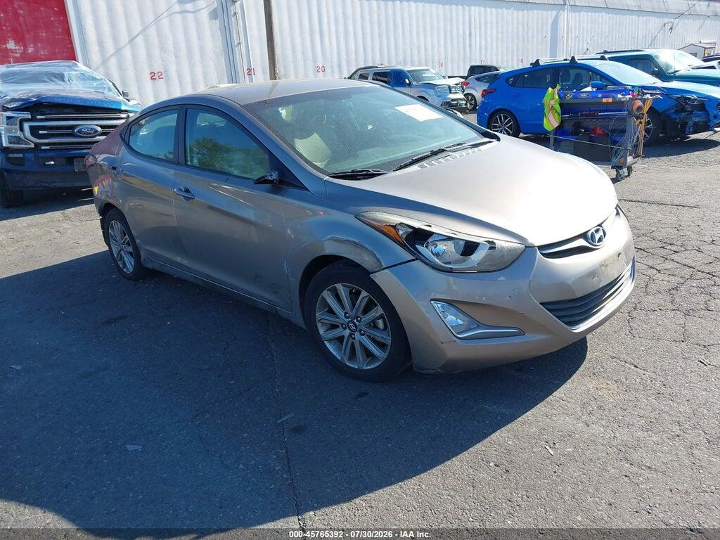 5NPDH4AE3EH459027 2014 HYUNDAI ELANTRA photo no. 1