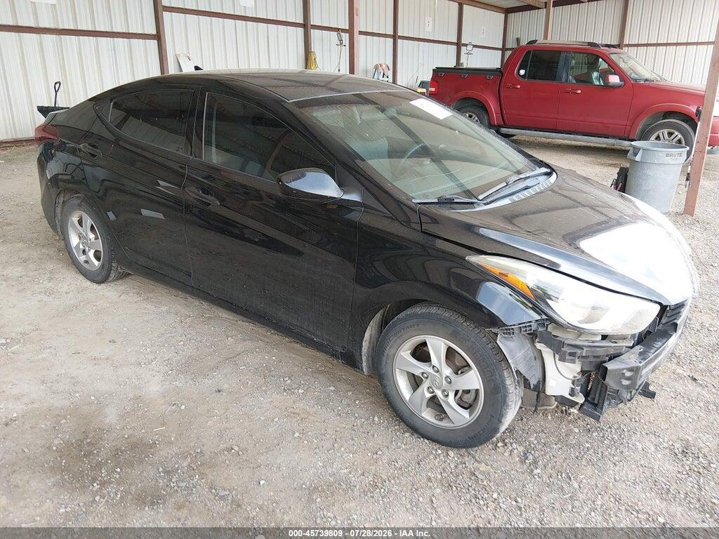5NPDH4AE2EH505575 2014 HYUNDAI ELANTRA photo no. 1