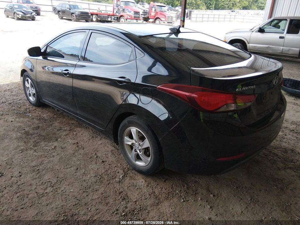 5NPDH4AE2EH505575 2014 HYUNDAI ELANTRA photo no. 3