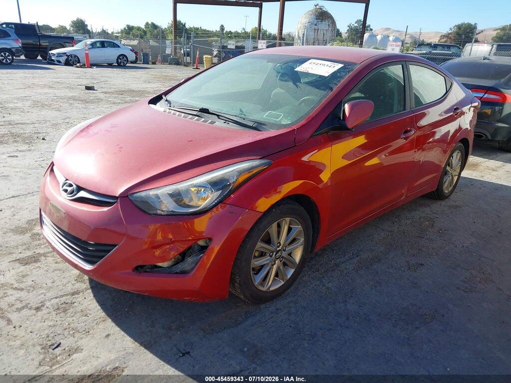KMHDH4AE7EU049669 2014 HYUNDAI ELANTRA photo no. 2