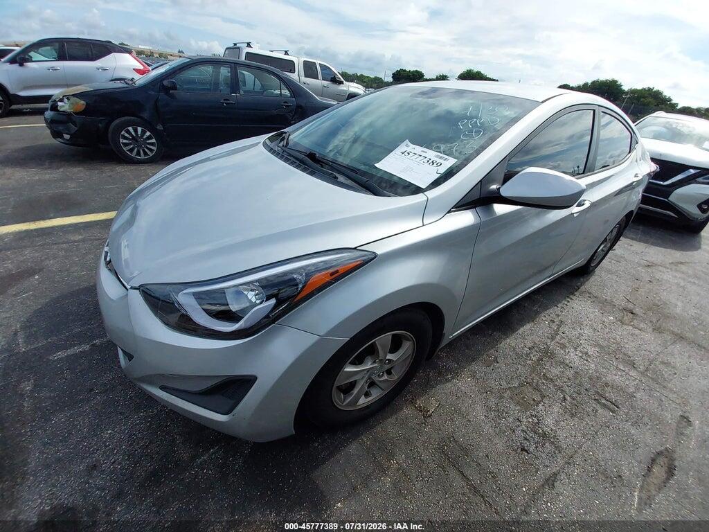 KMHDH4AE2EU216973 2014 HYUNDAI ELANTRA photo no. 2