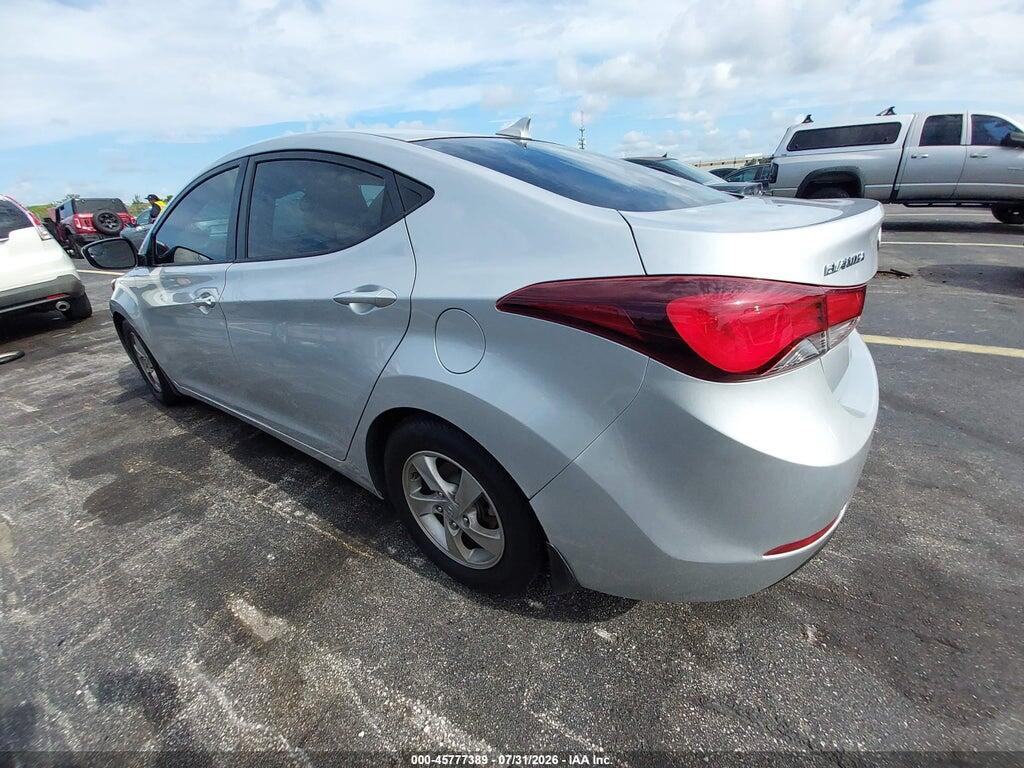 KMHDH4AE2EU216973 2014 HYUNDAI ELANTRA photo no. 3
