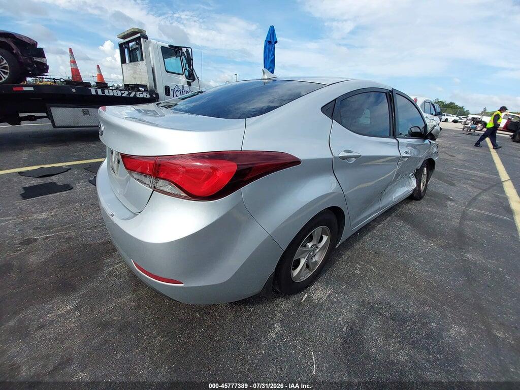 KMHDH4AE2EU216973 2014 HYUNDAI ELANTRA photo no. 4