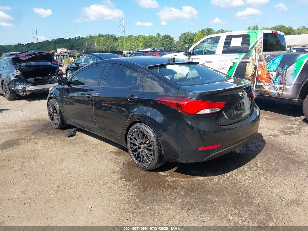KMHDH4AEXEU107936 2014 HYUNDAI ELANTRA photo no. 3