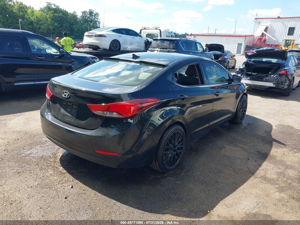 KMHDH4AEXEU107936 2014 HYUNDAI ELANTRA photo no. 4