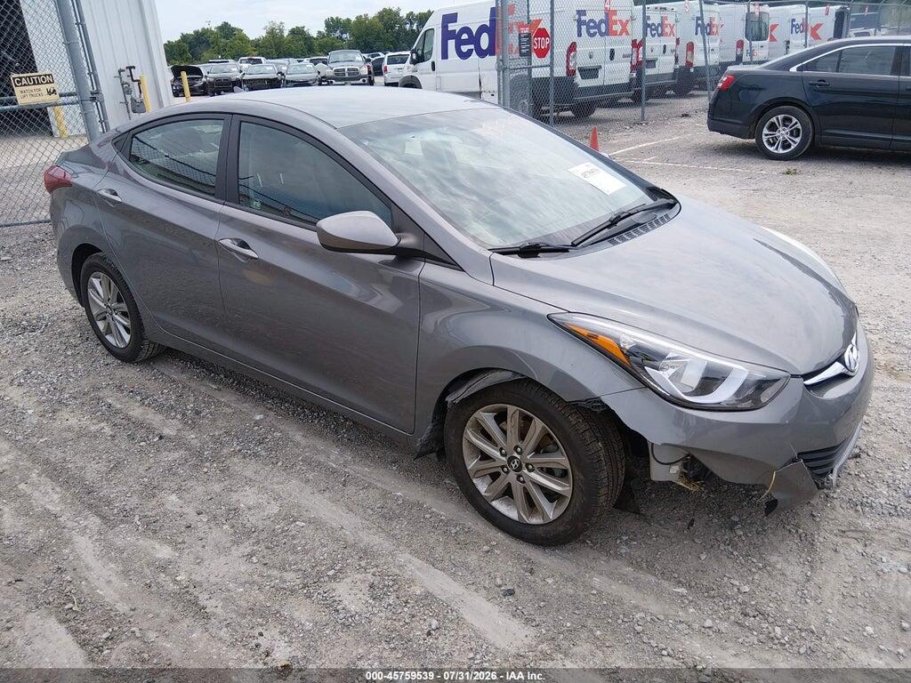 5NPDH4AE8EH503149 2014 HYUNDAI ELANTRA photo no. 1