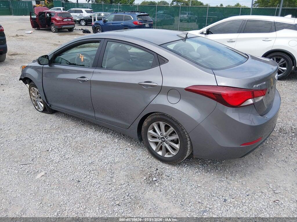 5NPDH4AE8EH503149 2014 HYUNDAI ELANTRA photo no. 3