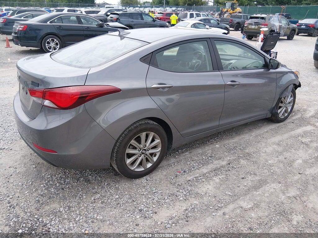 5NPDH4AE8EH503149 2014 HYUNDAI ELANTRA photo no. 4