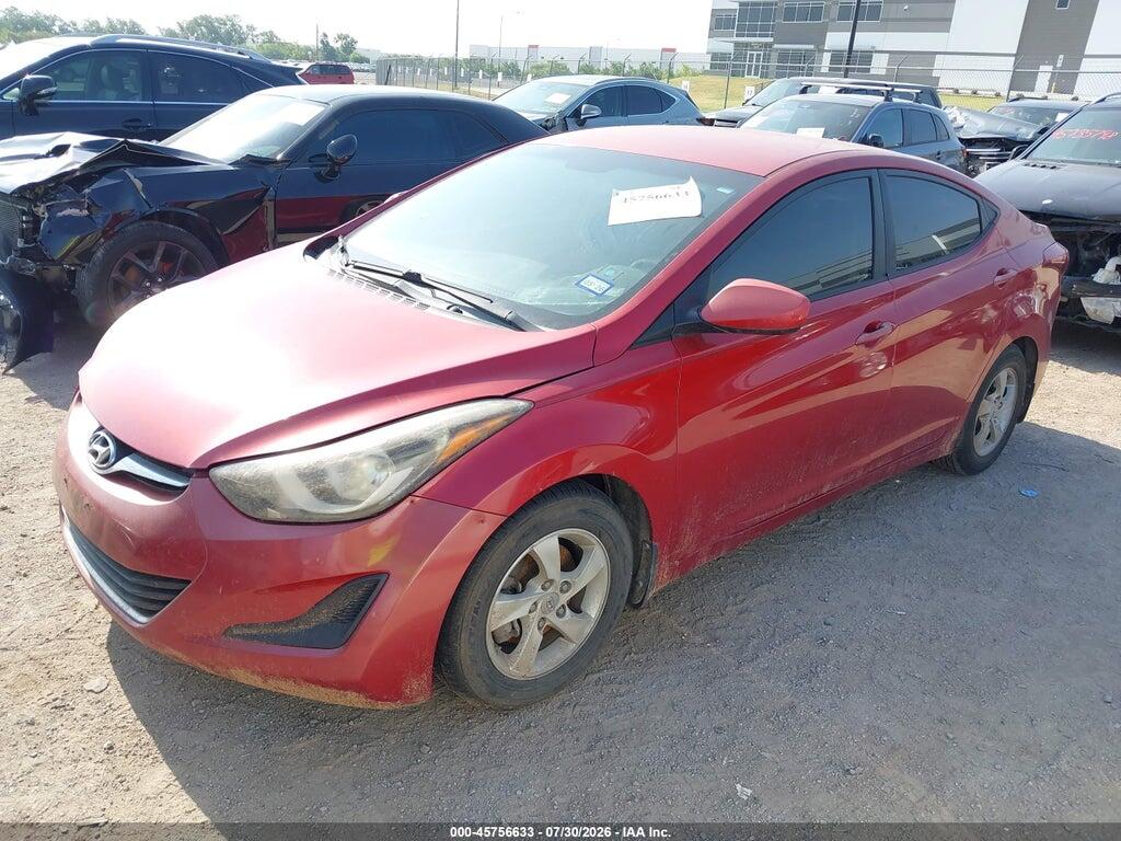 KMHDH4AE3EU035252 2014 HYUNDAI ELANTRA photo no. 2
