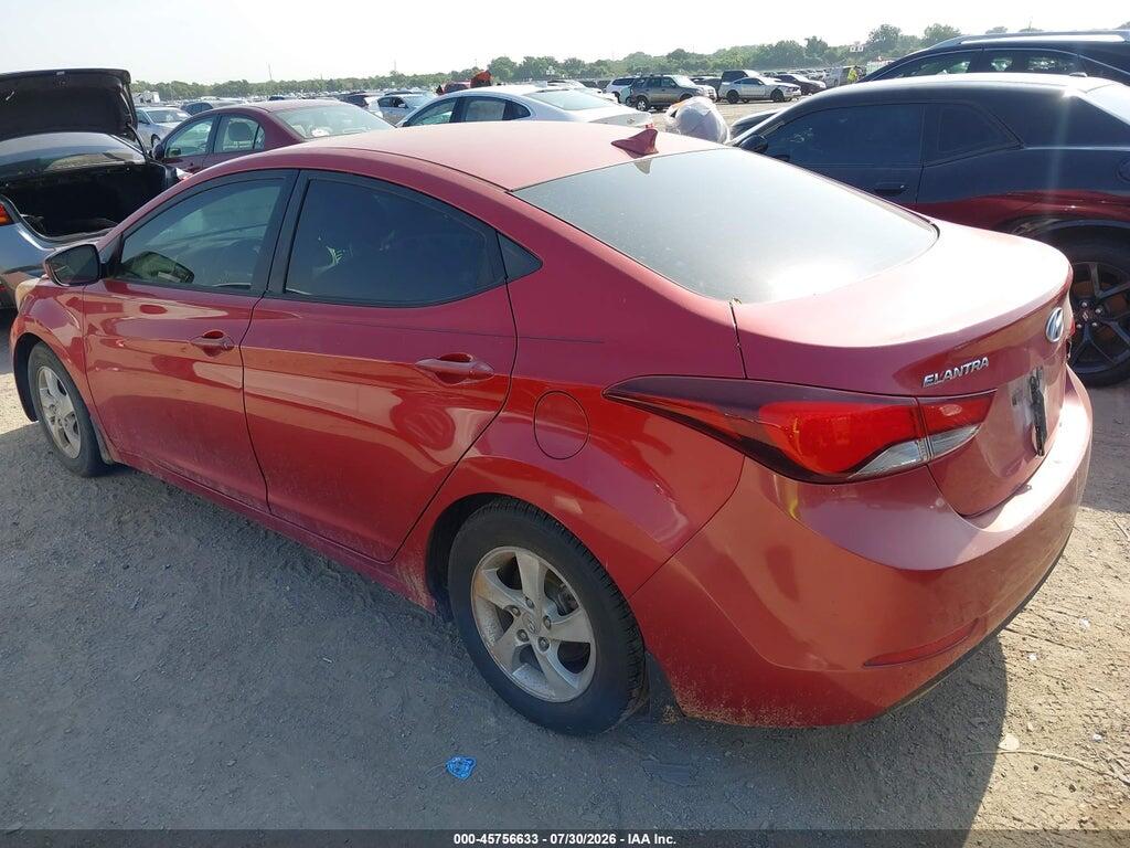 KMHDH4AE3EU035252 2014 HYUNDAI ELANTRA photo no. 3