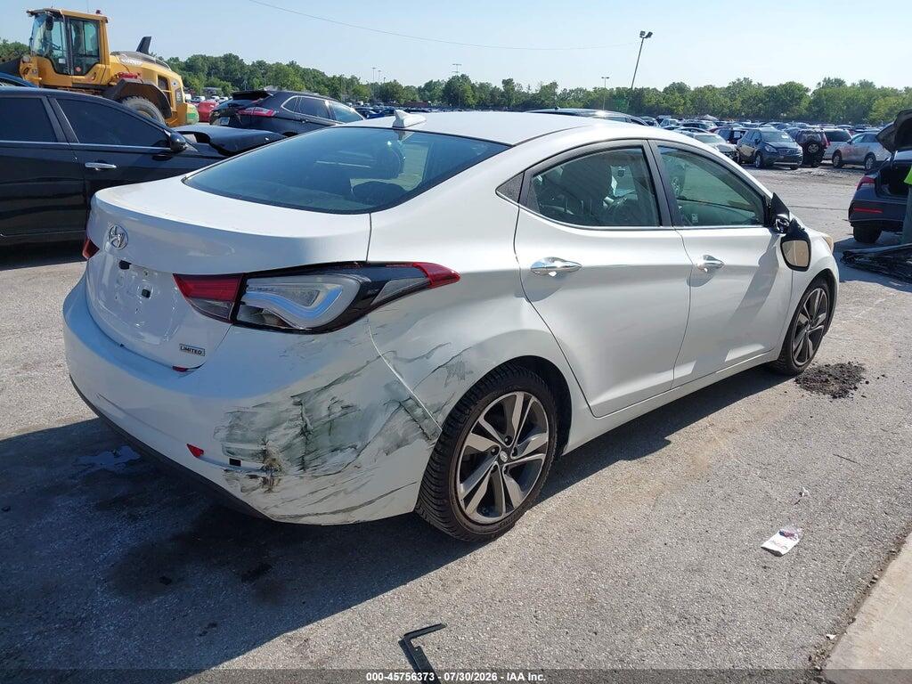 5NPDH4AE2EH456622 2014 HYUNDAI ELANTRA photo no. 4
