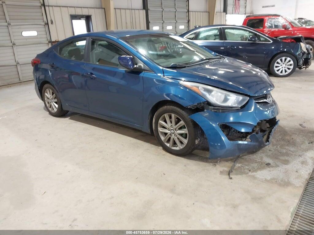 KMHDH4AE8EU110320 2014 HYUNDAI ELANTRA photo no. 1