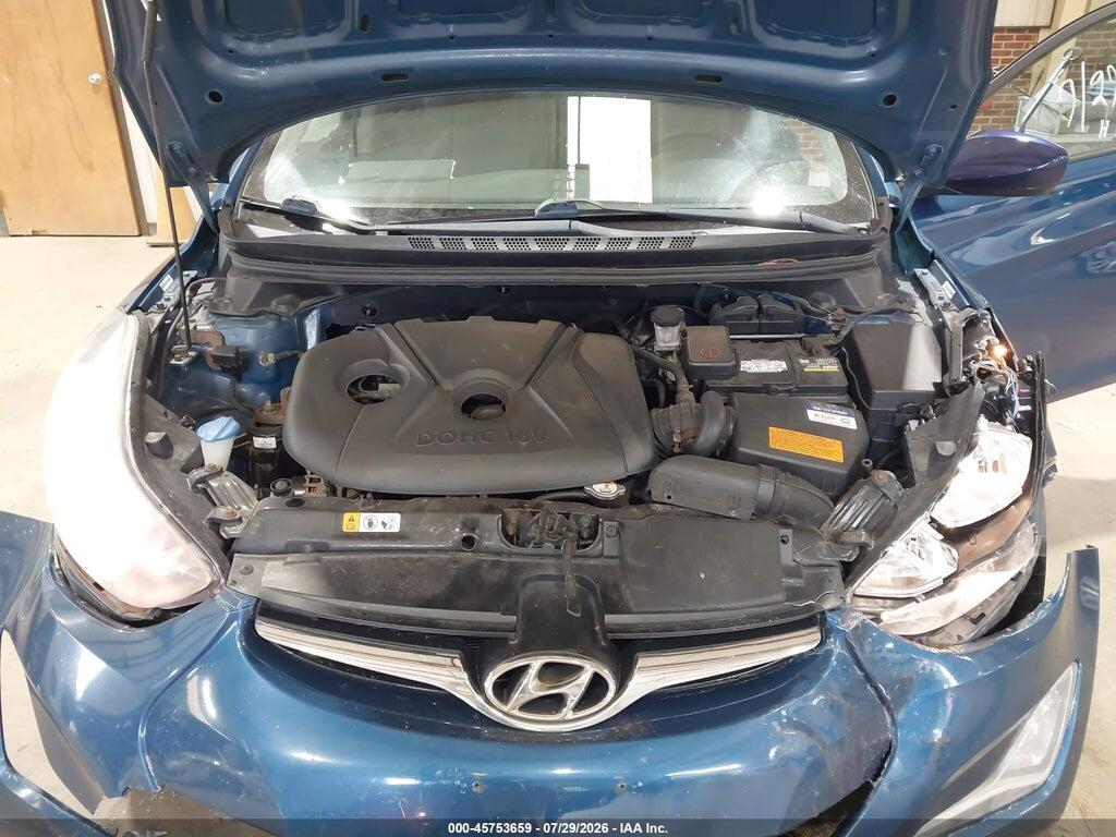 KMHDH4AE8EU110320 2014 HYUNDAI ELANTRA photo no. 10