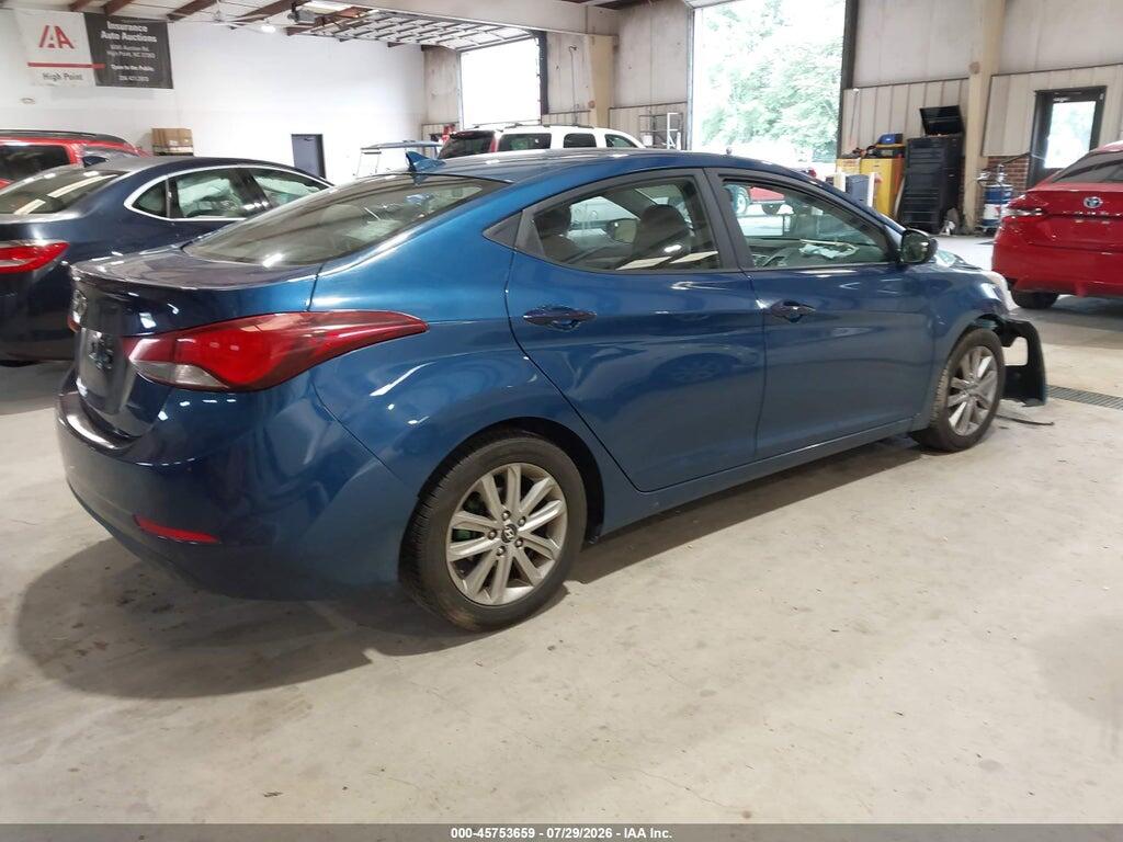 KMHDH4AE8EU110320 2014 HYUNDAI ELANTRA photo no. 4