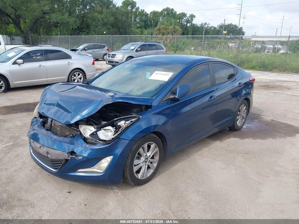 KMHDH4AE5EU083285 2014 HYUNDAI ELANTRA photo no. 2