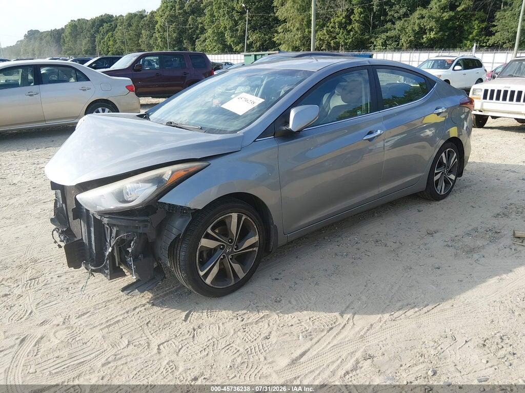 KMHDH4AE1EU188356 2014 HYUNDAI ELANTRA photo no. 2