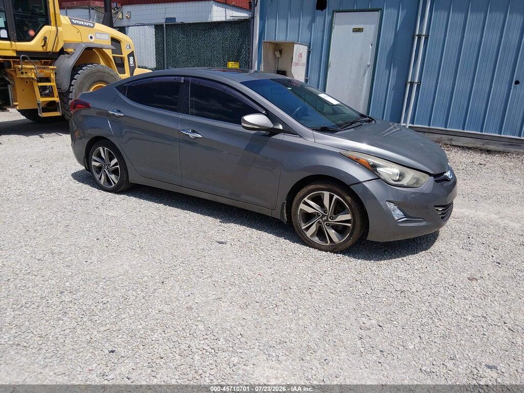 5NPDH4AE1EH498022 2014 HYUNDAI ELANTRA photo no. 1