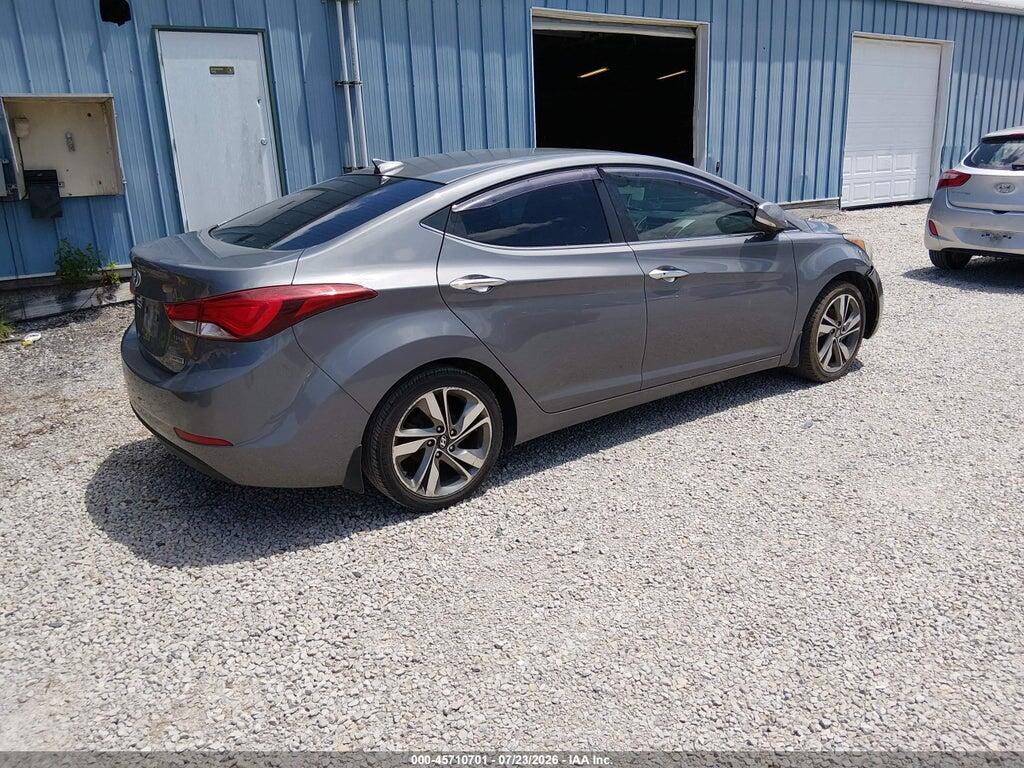 5NPDH4AE1EH498022 2014 HYUNDAI ELANTRA photo no. 4