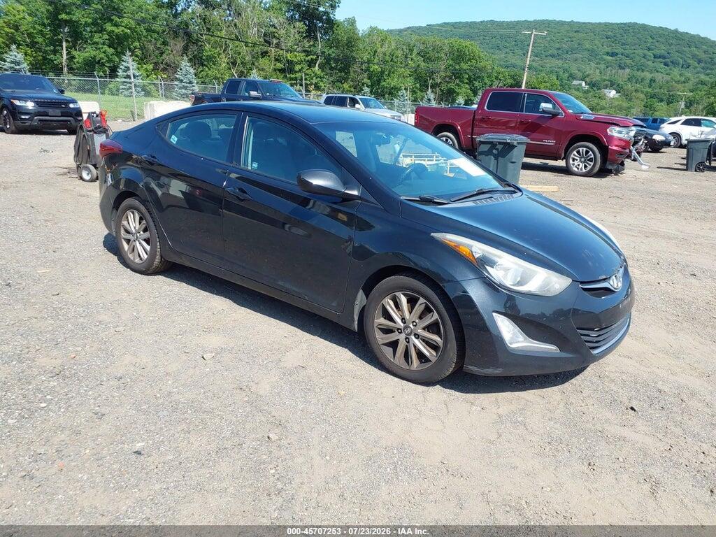 5NPDH4AE7EH535736 2014 HYUNDAI ELANTRA photo no. 1