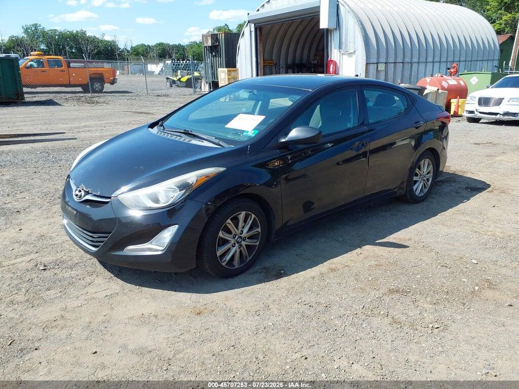 5NPDH4AE7EH535736 2014 HYUNDAI ELANTRA photo no. 2