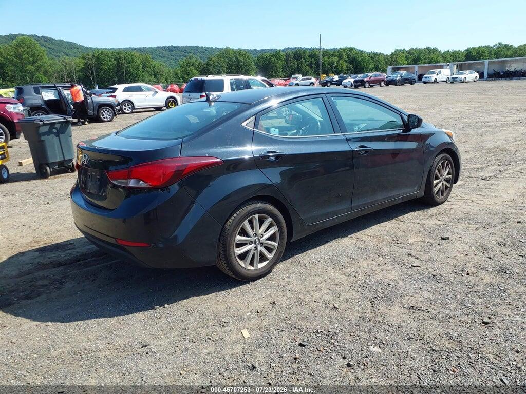 5NPDH4AE7EH535736 2014 HYUNDAI ELANTRA photo no. 4