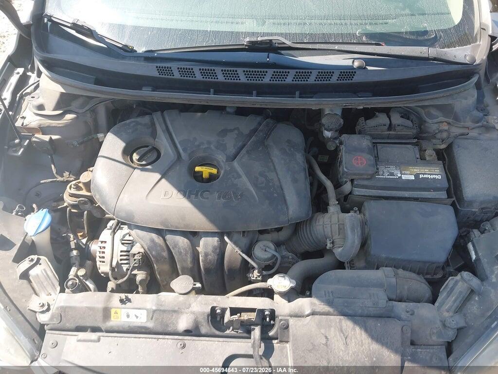 5NPDH4AE6EH516255 2014 HYUNDAI ELANTRA photo no. 10