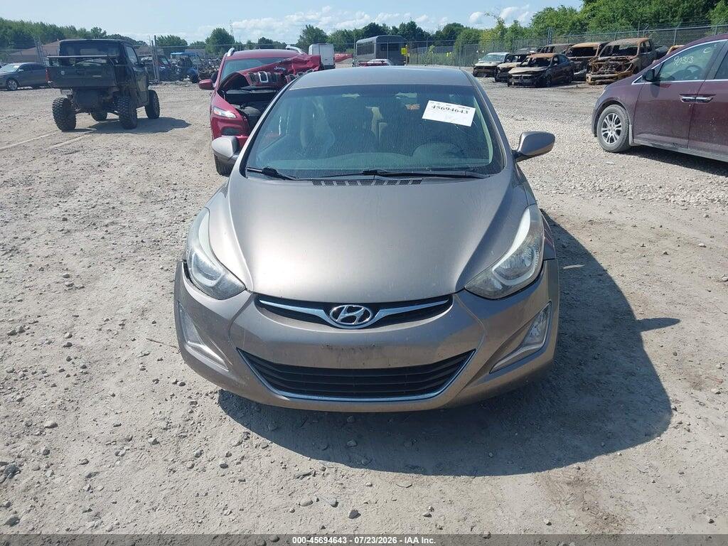 5NPDH4AE6EH516255 2014 HYUNDAI ELANTRA photo no. 12