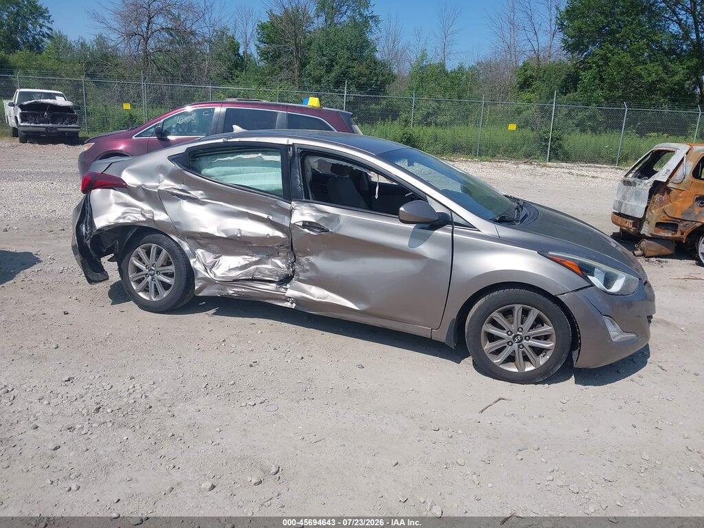 5NPDH4AE6EH516255 2014 HYUNDAI ELANTRA photo no. 6