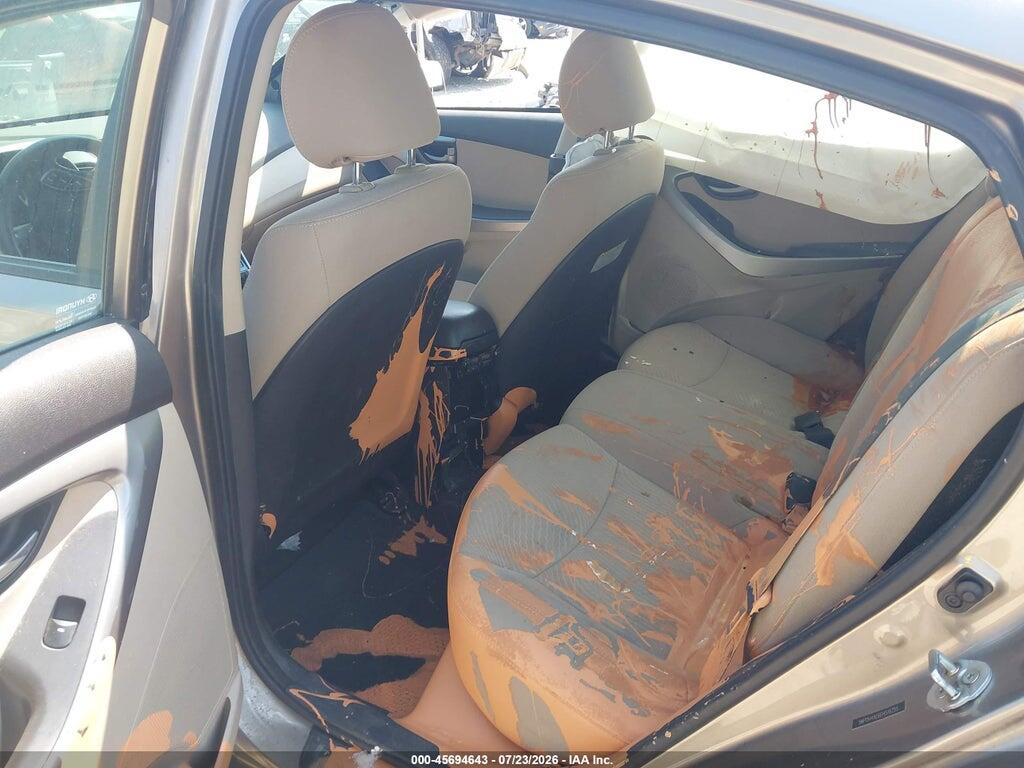 5NPDH4AE6EH516255 2014 HYUNDAI ELANTRA photo no. 8