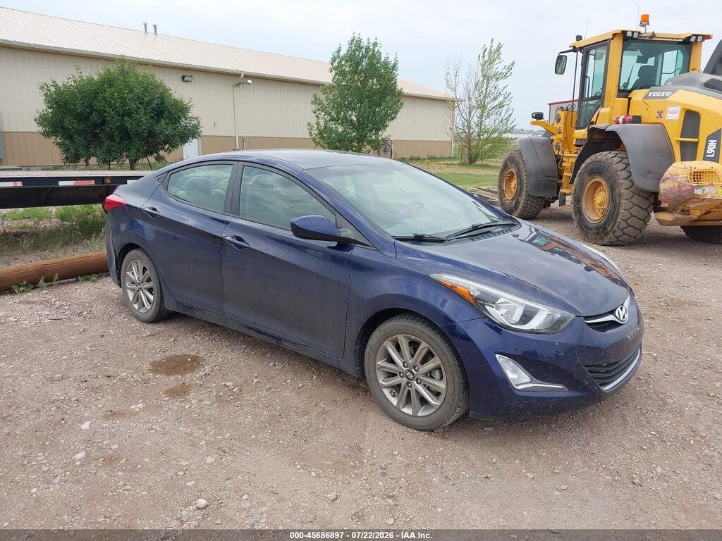 5NPDH4AE0EH488047 2014 HYUNDAI ELANTRA photo no. 1