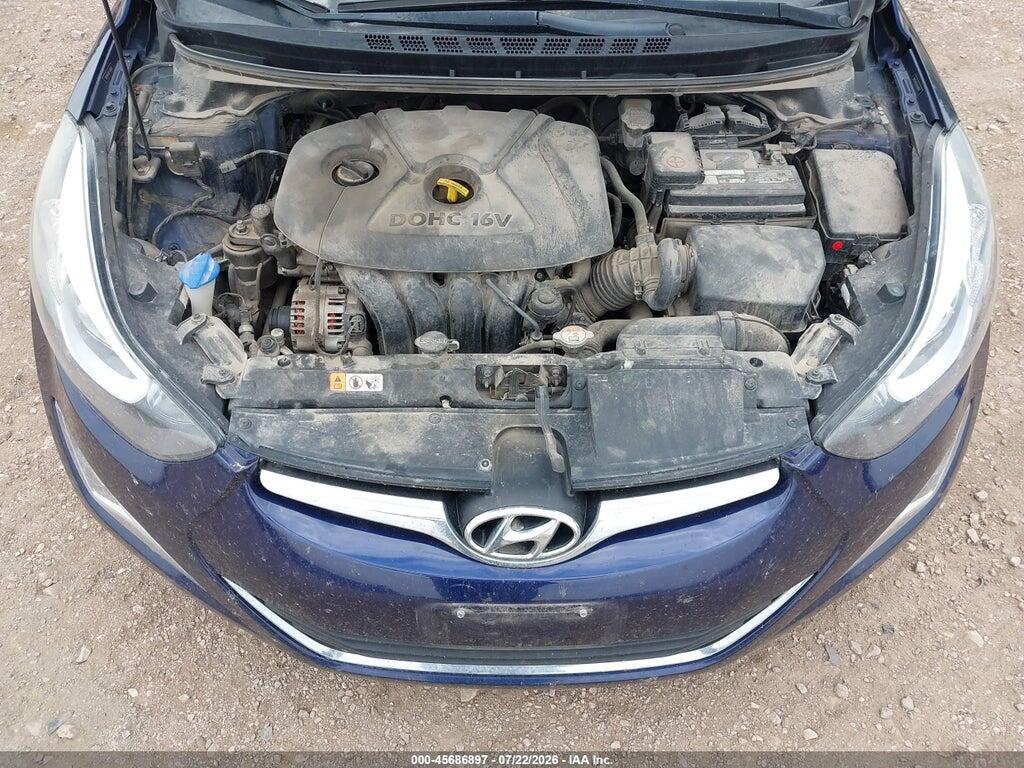 5NPDH4AE0EH488047 2014 HYUNDAI ELANTRA photo no. 10