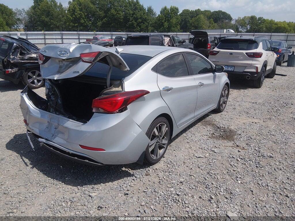 5NPDH4AEXEH477704 2014 HYUNDAI ELANTRA photo no. 4