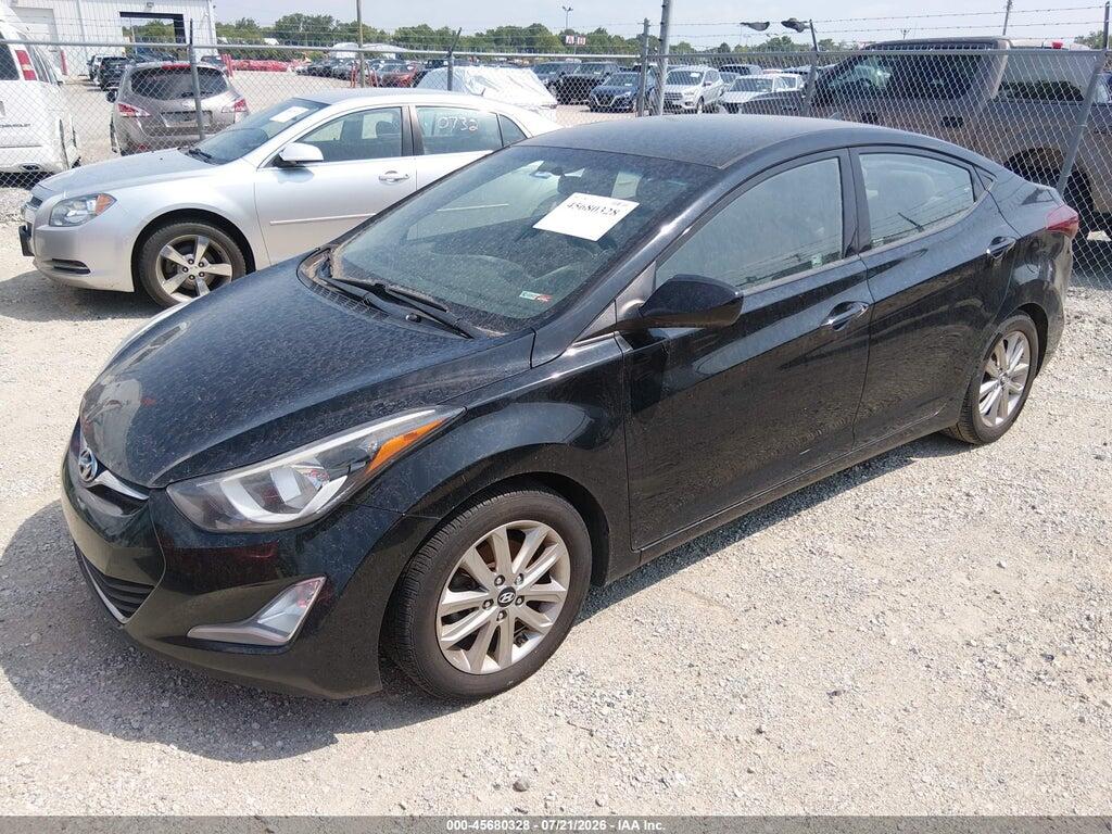 KMHDH4AEXEU038634 2014 HYUNDAI ELANTRA photo no. 2