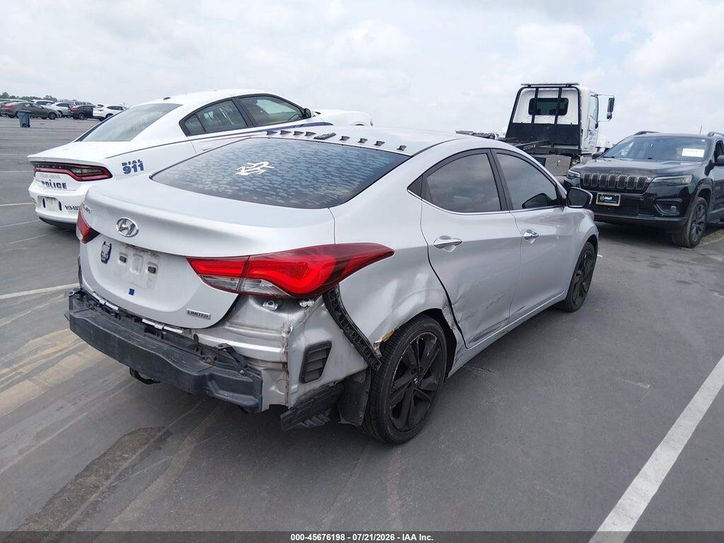 KMHDH4AE2EU140865 2014 HYUNDAI ELANTRA photo no. 4