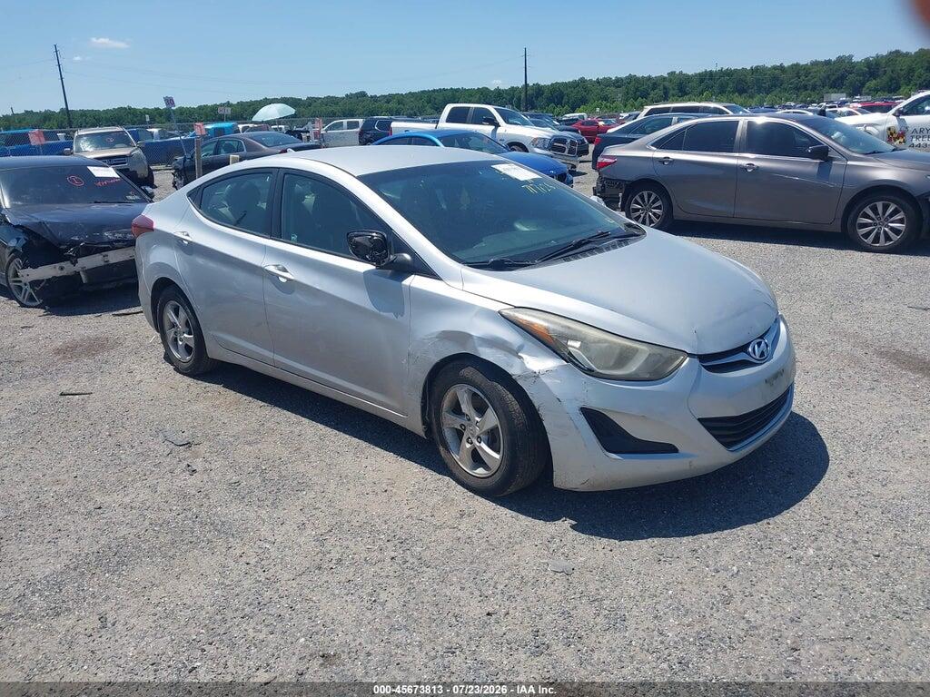 5NPDH4AE7EH461802 2014 HYUNDAI ELANTRA photo no. 1